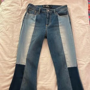 Hollister soft stretch high-rise vintage flare jeans